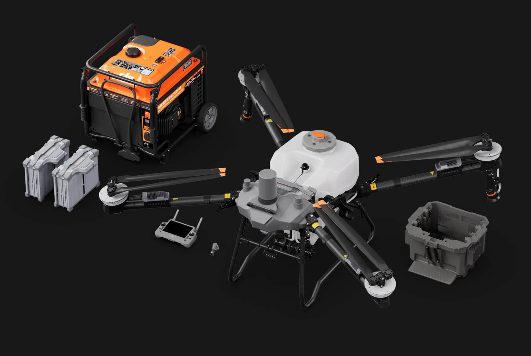 DJI Agras T70P - In volo